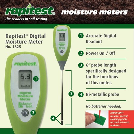 Luster Leaf Digital Moisture Meter 1825